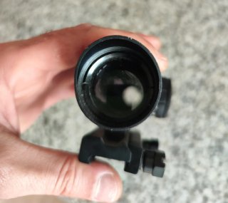 Mira Acog Swiss Arms Cruz Roja iluminada