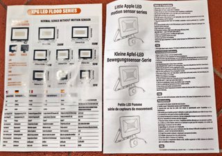 Faro LED 100W Luce Diffusa