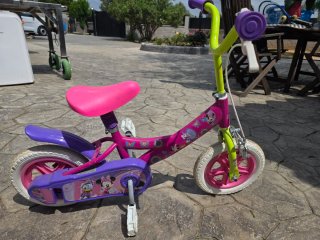 Bicicleta infantil Minnie Mouse