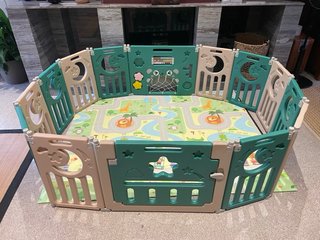 Parque infantil modular para bebés