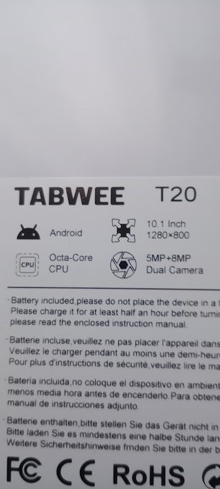 Tablet con tastiera e mouse