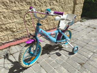 Bicicleta Frozen Niña
