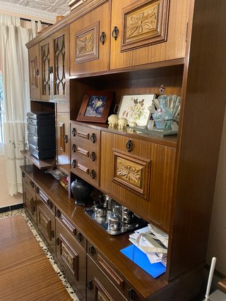 Conjunto Mueble Comedor Madera Maciza