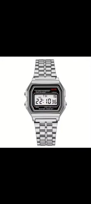 Reloj Digital WR Plata Nuevo