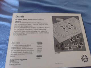 Juego de mesa Charada EDUCA, completo