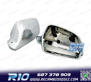 CARCASAS ESPEJOS RETROVISORES AUDI A3 8P A4 B8 A5 A6 4F CROM