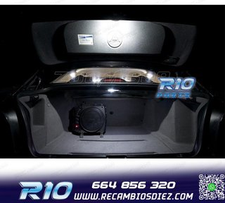 KIT 19 BOMBILLAS LED INTERIOR BMW E39 5 SERIE SEDAN 520I 535