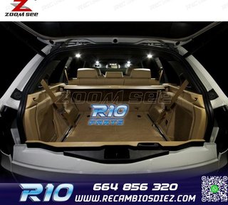 KIT 20 BOMBILLAS LED INTERIOR BMW X6 E71 E72 M 2008 -2014