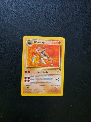 Lote cartas pokemon fosil unlimited en español
