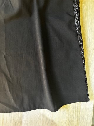 Top lentejuelas negro tirantes