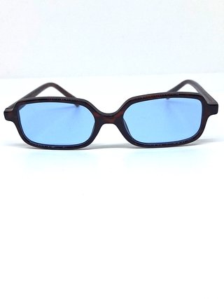 Occhiali da sole donna marroni/blu