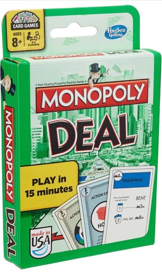 Monopoly Deal Juego de Cartas