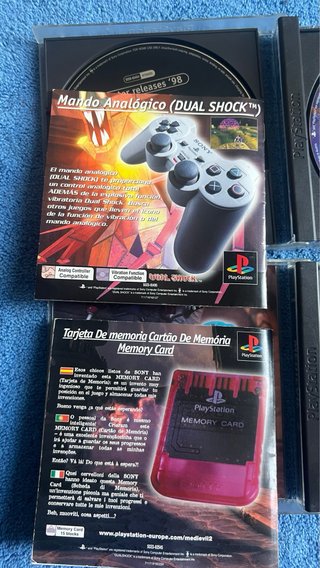 Lote MediEvil 1 y 2 PS1 PAL España