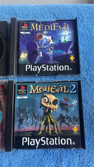 Lote MediEvil 1 y 2 PS1 PAL España