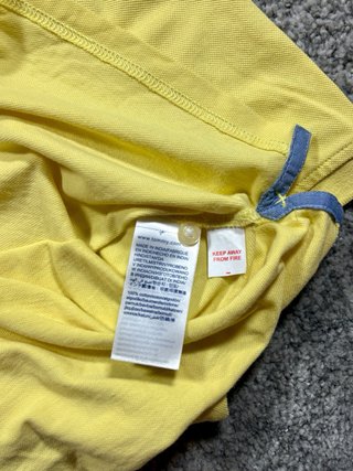 Tommy Hilfiger polo amarillo S