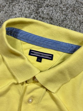Tommy Hilfiger polo amarillo S