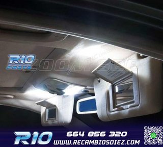 KIT 14 BOMBILLAS LED INTERIOR PARA MERCEDES CLK CLASE W209 C