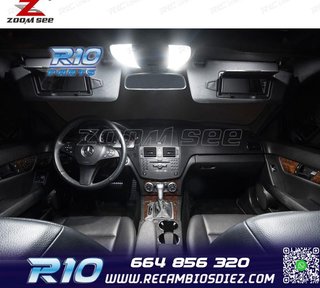 KIT 18 BOMBILLAS LED INTERIOR MERCEDES CLASE M W164 ML320 ML