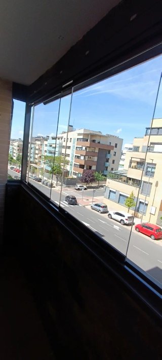 Cortinas de cristal Lumon RAL 7022