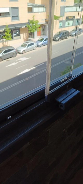 Cortinas de cristal Lumon RAL 7022