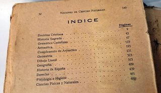 1924: El Libro de la Escuela, Tercer grado.