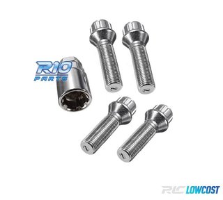 TORNILLOS ANTIRROBO LARGOS 12X125 CÓNICO