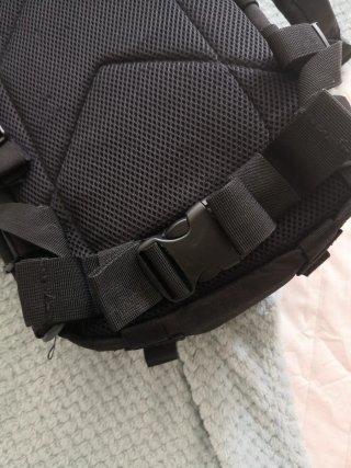 Mochila Táctica Mil-Tec Multiusos Negra 20 litros