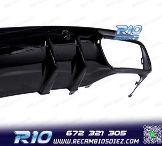 DIFUSOR MERCEDES CLASE C C205 COUPE 14-18 AMG PDC + COLAS ES