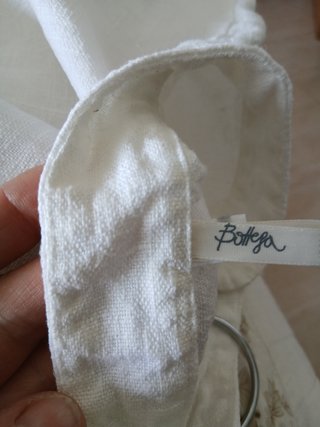 Camisa Lino Mujer Blanca