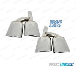 COLAS ESCAPE ESPECIFICA MERCEDES CLASE C W204 07-15 LOOK AMG
