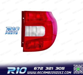 PILOTO DCH SKODA YETI 09-13 BLANCO ROJO