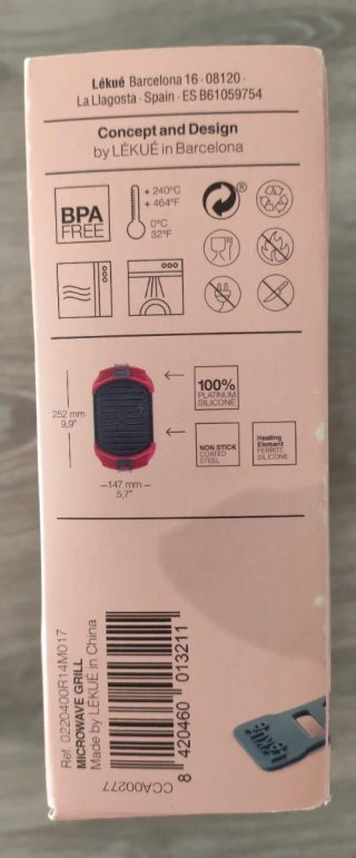 Lekue Grill para Microondas