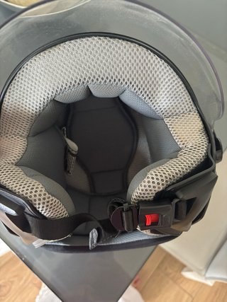 Casco Moto LS2 Scooter Negro
