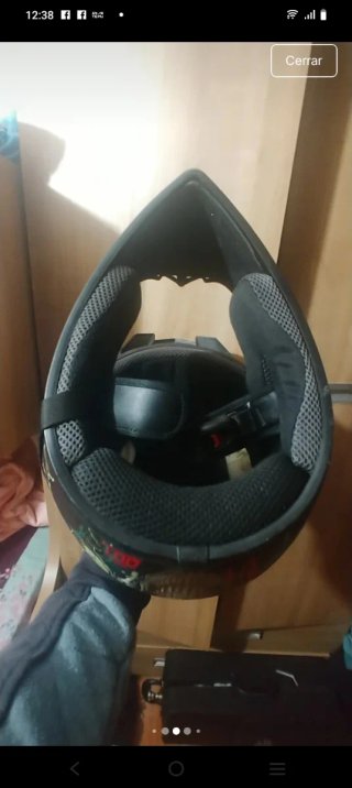 Casco Moto/Bici Cross Diseño Calavera
