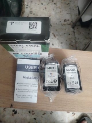 Cartuchos Tinta 545XL 546XL Negro y Color