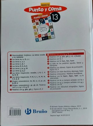 Cuadernos Punto y coma. Lengua. Bruño