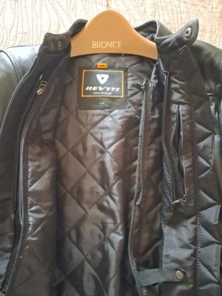 Cazadora Piel Moto Hombre Revit