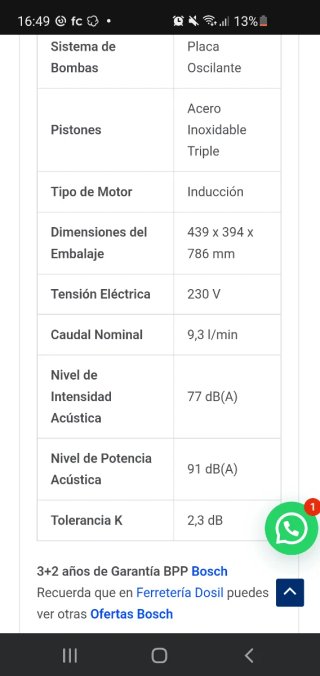 Hidrolimpiadora Bosch GHP 5-75 Profesional