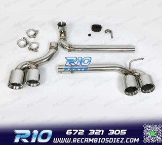 KIT ESCAPE CON COLAS BMW E90 E92 LOOK M3