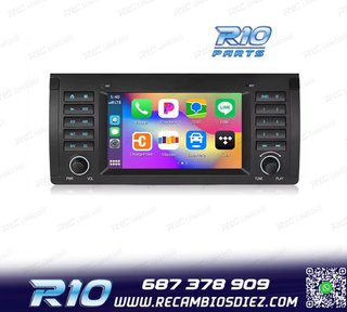 RADIO GPS NAVEGADOR 7" BMW X5 E53 99-06 E39 GPS TACTIL HD