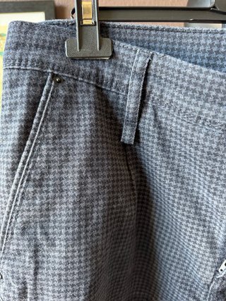 Pantaloni uomo fantasia a scacchi/pied de poul