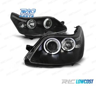 FAROS CITROEN C4 04-09 OJOS ANGEL FONDO NEGRO