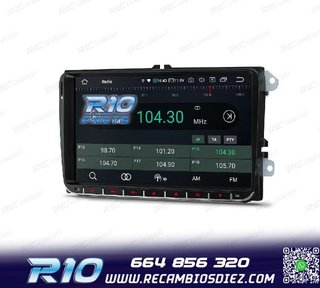 RADIO GPS ANDROID 14 PARA VOLKSWAGEN VW