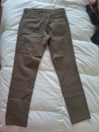 Pantalón Massimo Dutti Hombre Marrón talla 40