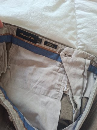 Pantalón Massimo Dutti Hombre Marrón talla 40
