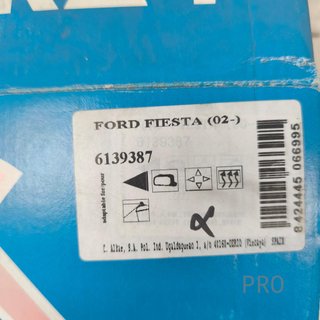 RETROVISOR IZQUIERDO FORD FIESTA NUEVO 6139387