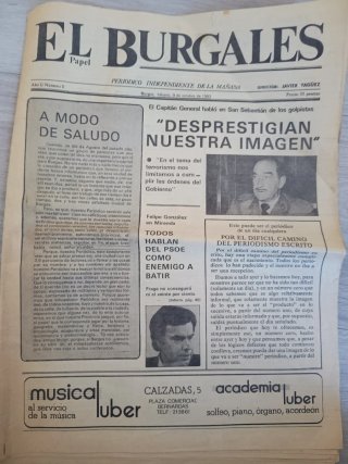 Periódicos transición España desde 1973 y otros
