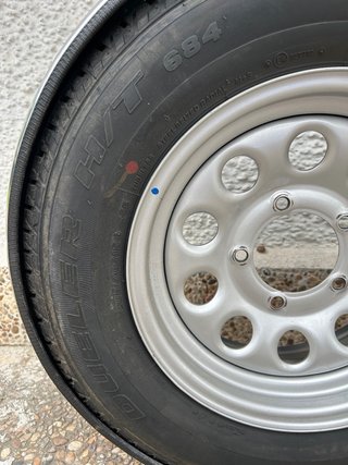 Rueda completa de repuesto Bridgestone Dueler H/T
