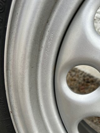 Rueda completa de repuesto Bridgestone Dueler H/T