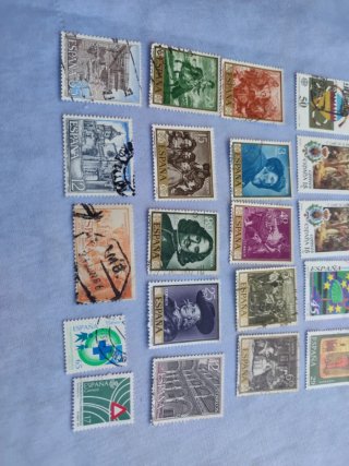 Lote 43 Sellos Usados España